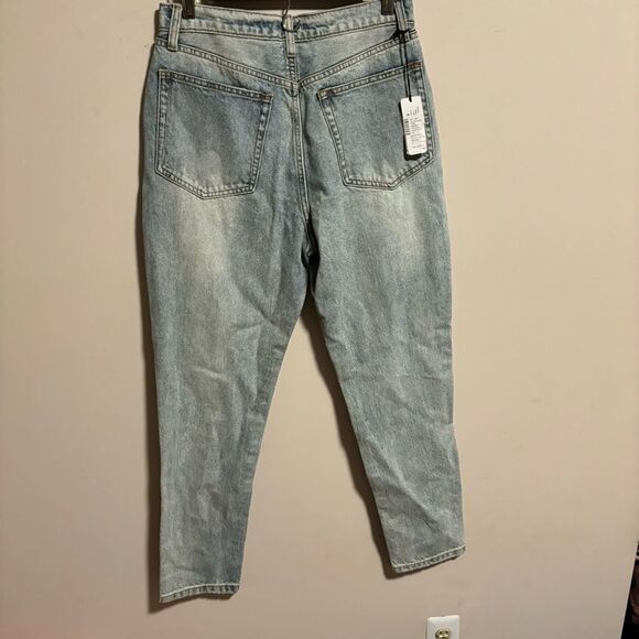 NWT WEWOREWHAT The Danielle High Rise Straight in Light Vintage- Size 29 - Picture 8 of 8